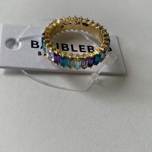 NWT - Mini Alidia Ring - Blue Ombré - Sz 7